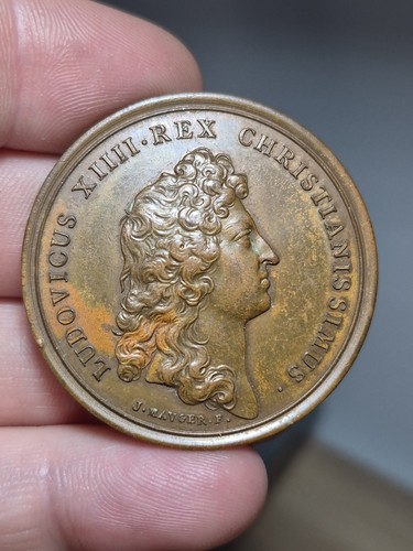 158 médaille louis xiv - #158-61~,