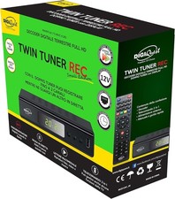 Digiquest Twin Tuner Rec Récepteur TNT HD DVB-T2 HEVC H.265 10 bits, double t...