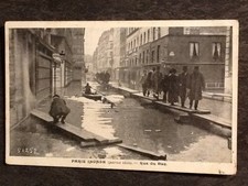 75 PARIS INONDE 1910 RUE DU BAC - 121861