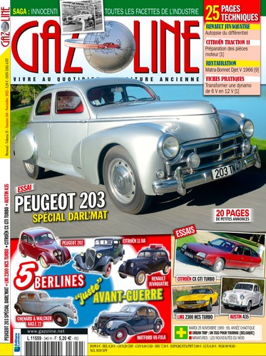 Gazoline 340 novembre - gazoline,