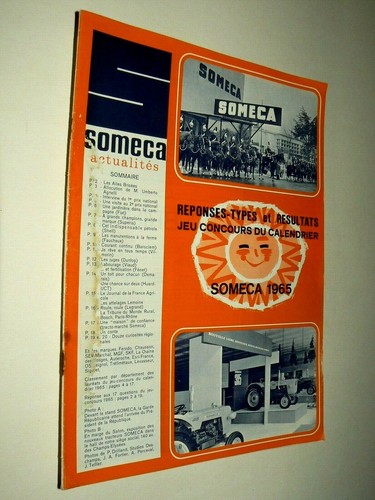 Prospectus tracteur someca - prospectus,