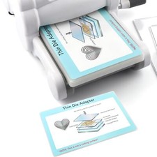 Lot de 2 adaptateurs standard de 229 x 152 cm pour machine Sizzix Big Shot ad...