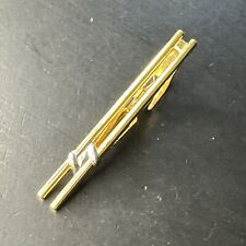 Ancienne Pince A Cravate En Plaquer Or art Deco art nouveau barrette 