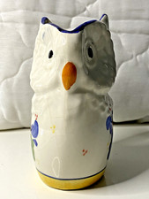 pichet zoomorphe (chouette) fabriqué en Espagne