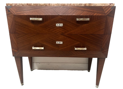 Commode art déco pans - commode,