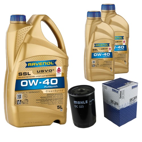 Inspection set 40 pour - l, 0w-40