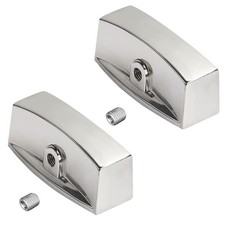 Boutons chromés haute