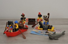 Lego system Bounty Boat 6247 + Renegade's Raft 6234  - pirates / bateau