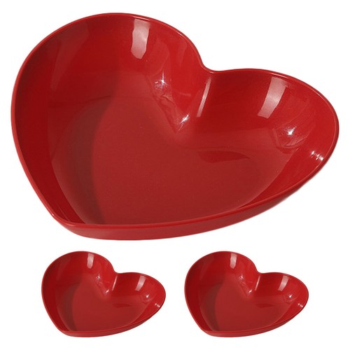 Pcs assiette coeur - 3,