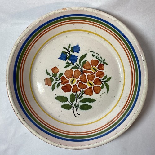 Assiette faïence régionale - assiette,