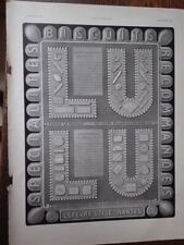 biscuits LU NANTES + COGNAC +