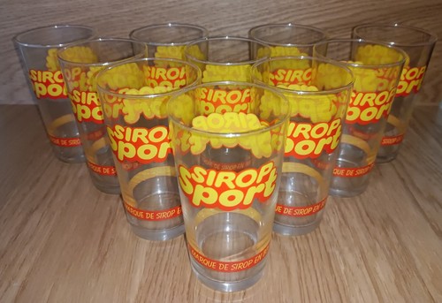 Lot verres sirop - lot,