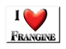 Frangine France Nom De Famille Prénom Cadeau Aimant Anniversaire Love