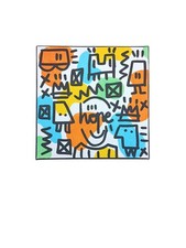 MR.HOPE  - TOILE - STREET ART