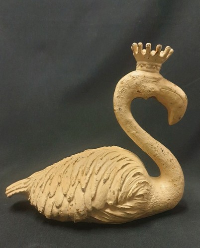 Flamant rose oiseau fonte - rose,