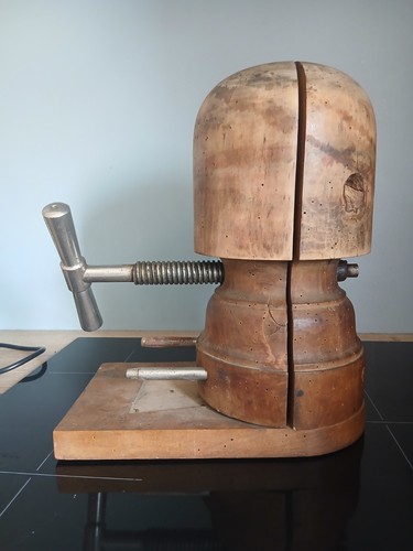Ancien agrandisseur forme - agrandisseur, à