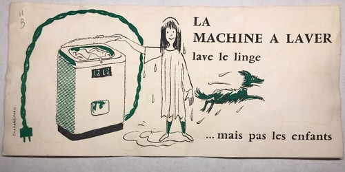 Ancien buvard machine - ancien, a