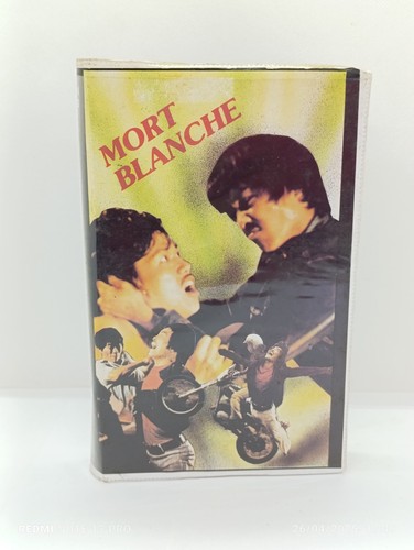 Vhs mort blanche k7 - blanche,