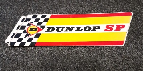 Ancien autocollant dunlop - ancien,