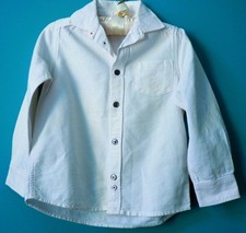 Chemise blanche Garçon Jacadi 4 ans TBE ecusson ceremonie