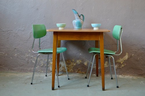 Table manger bistrot en - table,