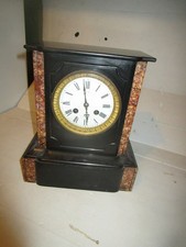 HORLOGE NAPOLEON 3 IMPOSANTE ET LOURDE DE 28CM EN BEL ÉTAT/1