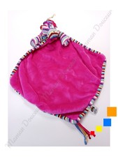 Doudou Soother Rainbow Maypole Cheval/Poney Rose Rayé/Zebré Jellykitten Jellycat