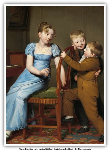 Piano practice interrupted - piano,