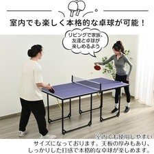 Table de ping-pong avec filet