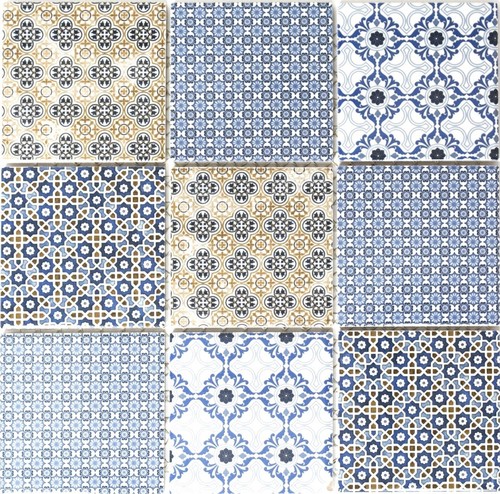 Carreau mur ciment style - mur,