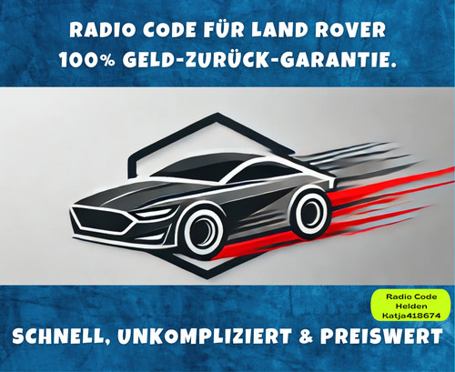 Code radio land rover - rover,