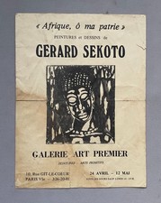 Affiche - Exposition Gerard