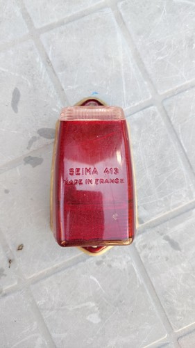Cabochon feu rouge seima 413 - cabochon,