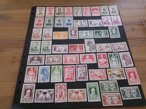 Indochine timbres colonies - indochine,