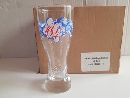 Verres bière 1664 - 6,