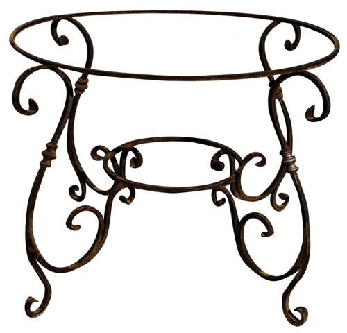 Biscottini base table ronde - base, en