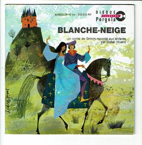 Blanche neige disque - blanche,