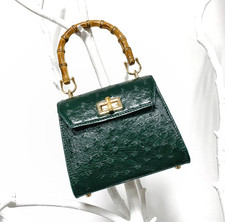 Sac à main femme vert luxe
