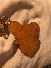 Louis Vuitton x Takashi Murakami – Porte-clé Panda en cuir (édition 2004)