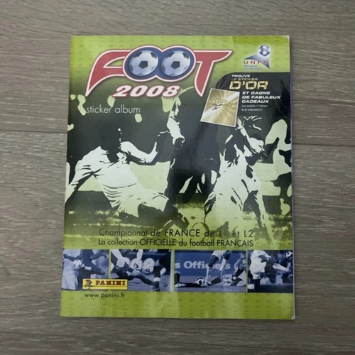 Panini foot 2008 album - foot,