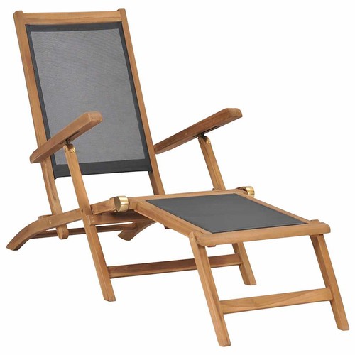 Bois teck solide chaise - de,