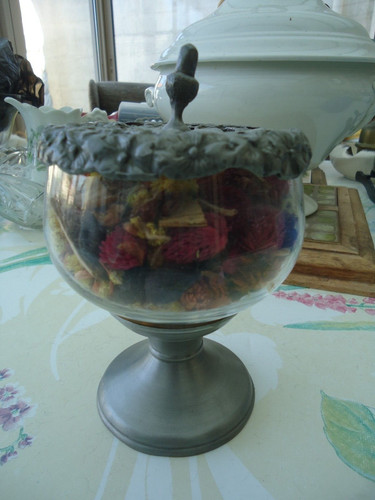 Bonbonniere pour pot pourri - ou,