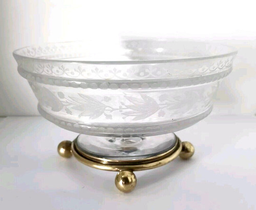 Ancienne coupe cristal - coupe, en