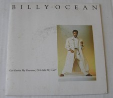 BILLY OCEAN (SP 7" 45t)  GET OUTTA MY DREAMS GET INTO MY CAR