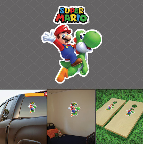Super mario bros sticker yoshi - super,