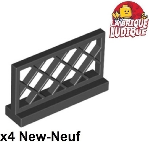 Lego fence barrière grille - fence,