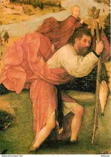 Art - Peinture - Jérome Bosch - Hieronymus Bosch - Saint Christophe - détail - C
