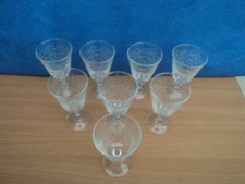 Lot de 8 Verres LUMINARC  Verrerie d'Arques France.