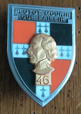 Insigne 46° RI Régiment