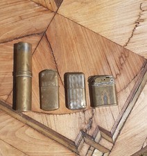 Lot de 4 anciens briquets de poilus ?? à voir briquet ancien polaire